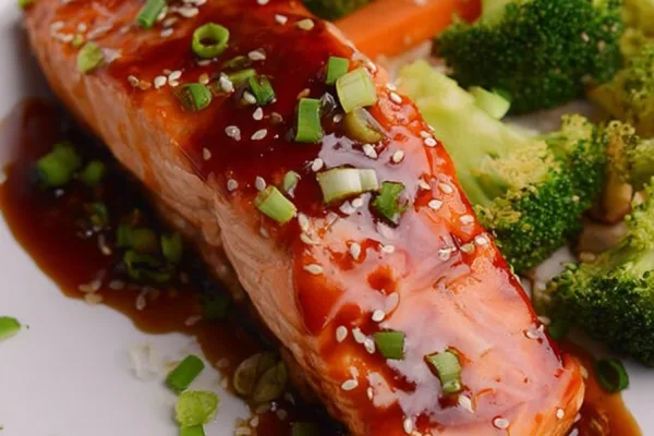 Baked Teriyaki Salmon