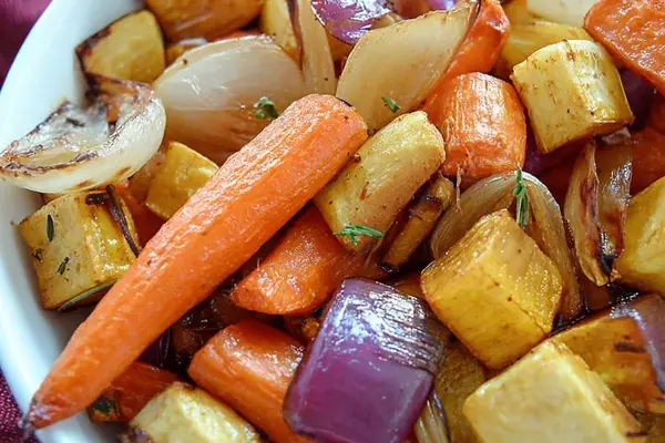 Balsamic Roasted Roots