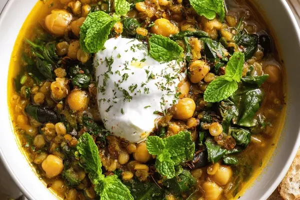 Barley and Legume Soup