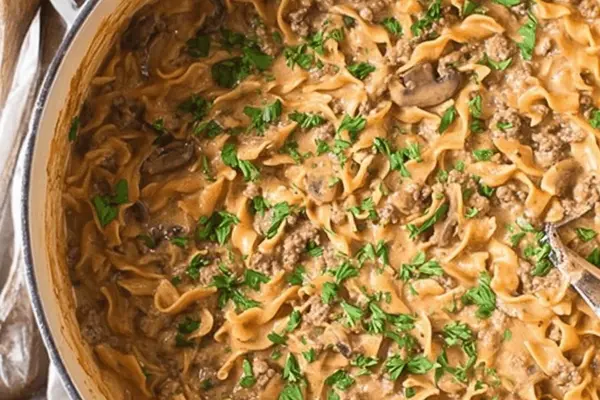 Retro Chicken Tetrazzini