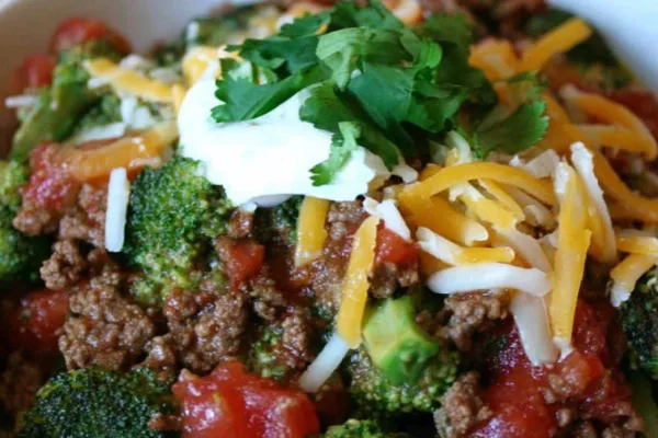 Broccoli Taco Bowl Medifast