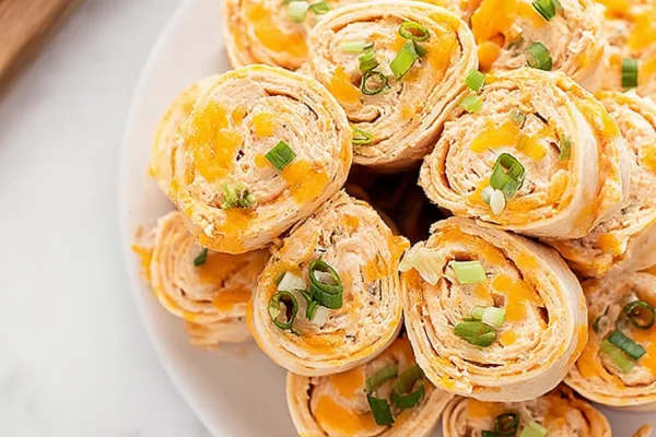 Buffalo Chicken Pinwheels