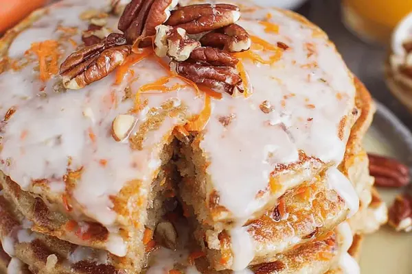 Carrot Cake Pancakes Remix