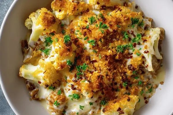 Cauliflower Spelt Gratin