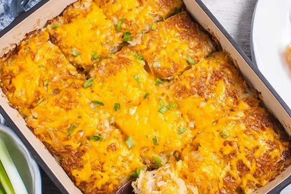 Cheddar Bacon Hash Brown Casserole