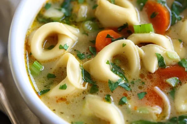 Cheese Tortellini Soup