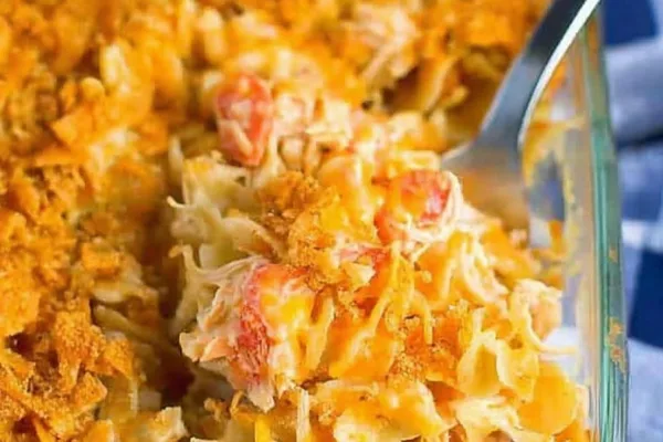 Cheesy Chicken Doritos Casserole