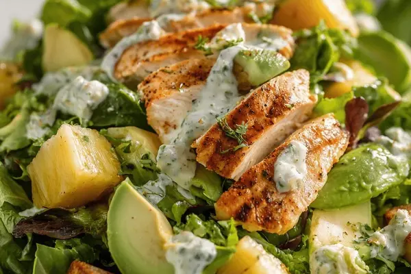 Tangy Kimchi Salad Toss