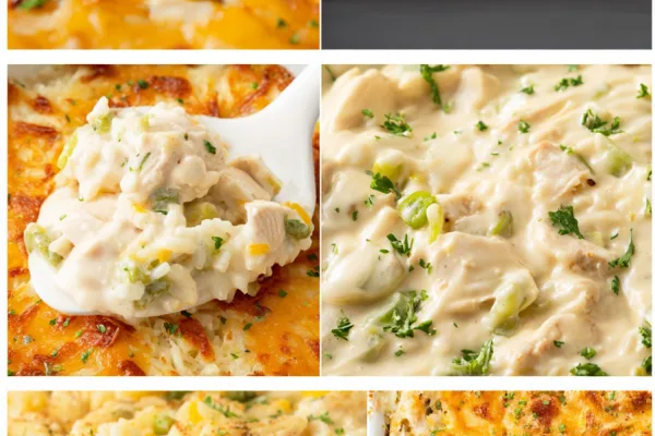 chicken fajita casserole