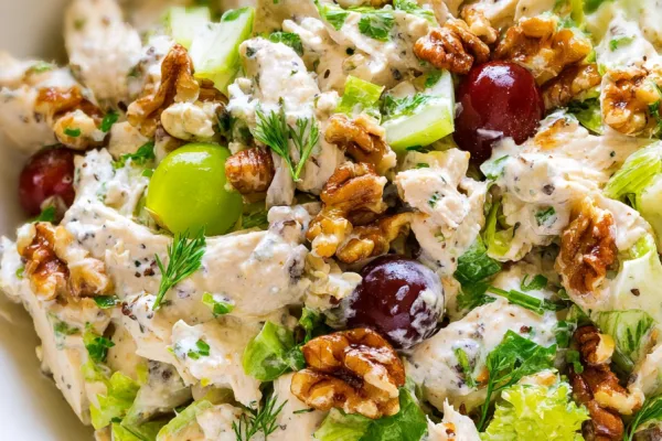 Chicken Waldorf Salad Poppyseed Dressing