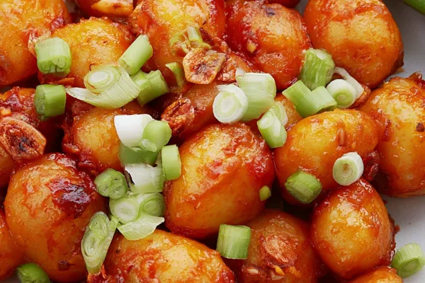 Chile Garlic Potatoes