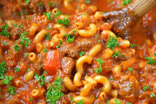 Classic Ground Beef Goulash
