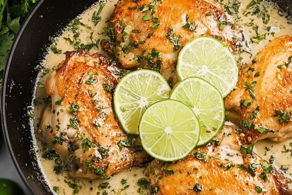 Coconut Lime Chicken Skillet
