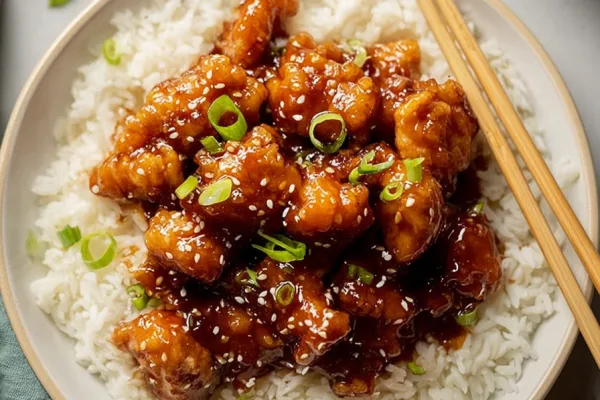 Copycat Panda Express Orange Chicken