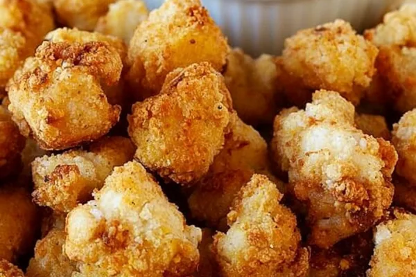 Cornbread Crusted Ranch Chicken Bites
