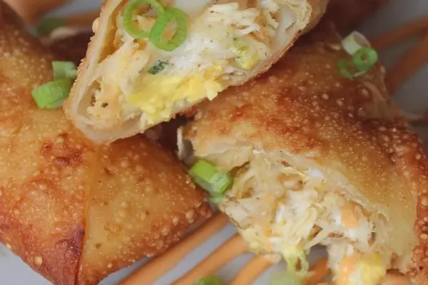 Crab Cake Egg Rolls Remix
