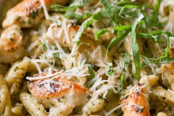 Creamy Pesto Chicken Pasta