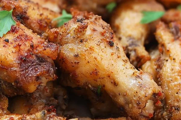 extra crispy air fryer chicken wings