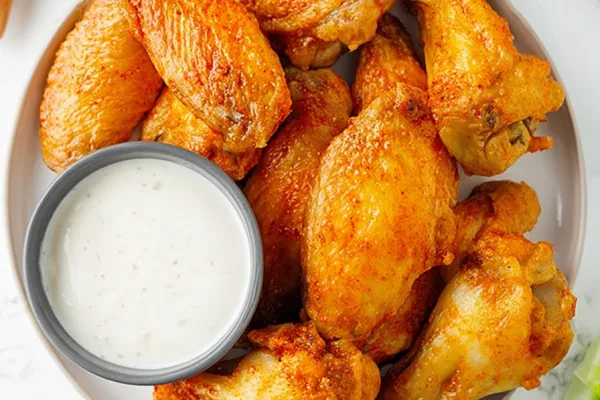 Crispy Baked Buffalo Wings