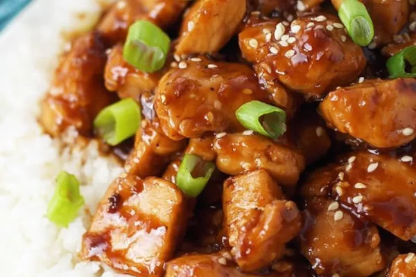 Easy Bourbon Chicken