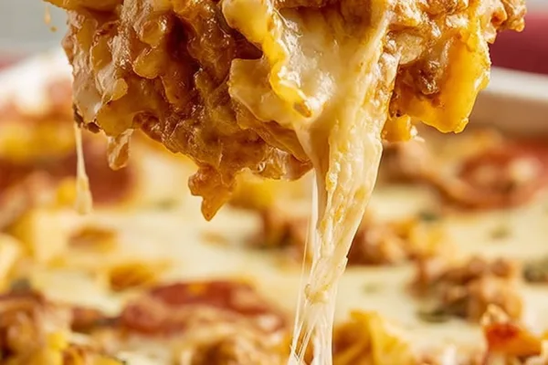 Easy Weeknight Pizza Casserole