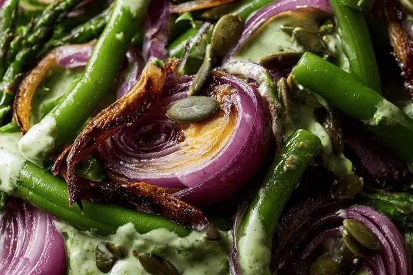 Tangy Kimchi Salad Toss