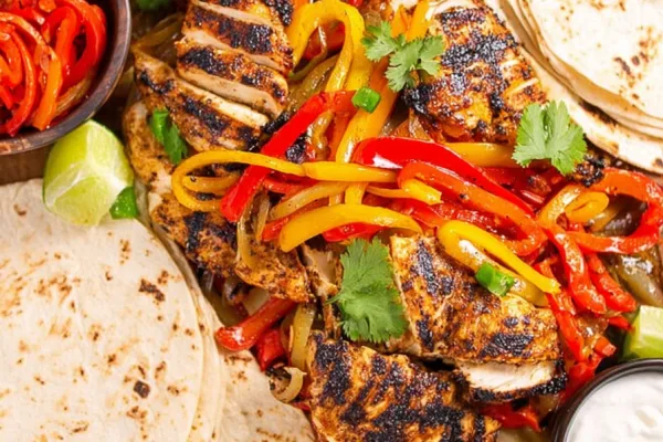 Grilled Chicken Fajitas