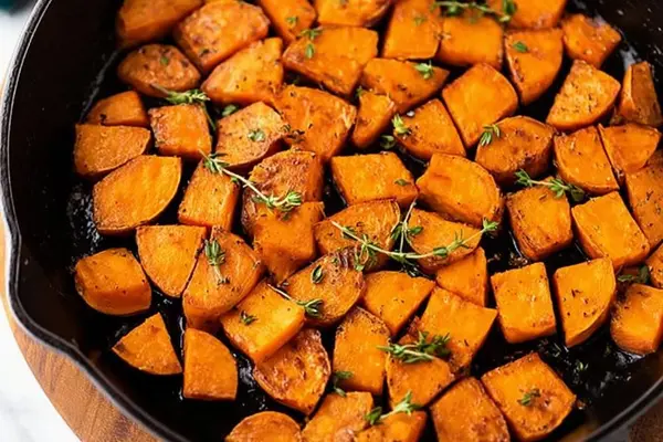 Honey Cinnamon Sweet Potatoes