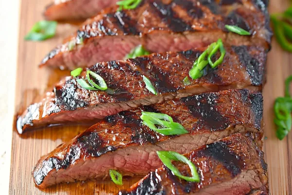 Honey Marinated Grilled Steak