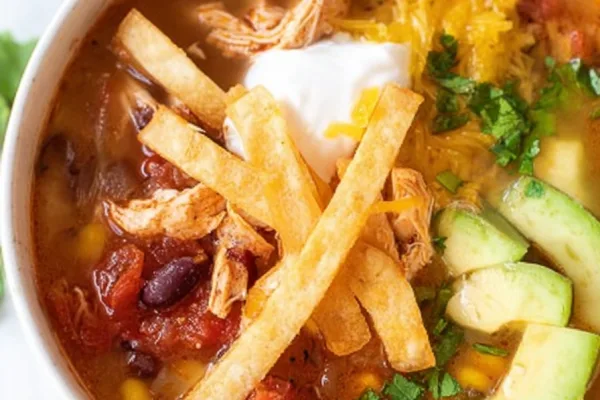 Instant Pot Chicken Taco Soup