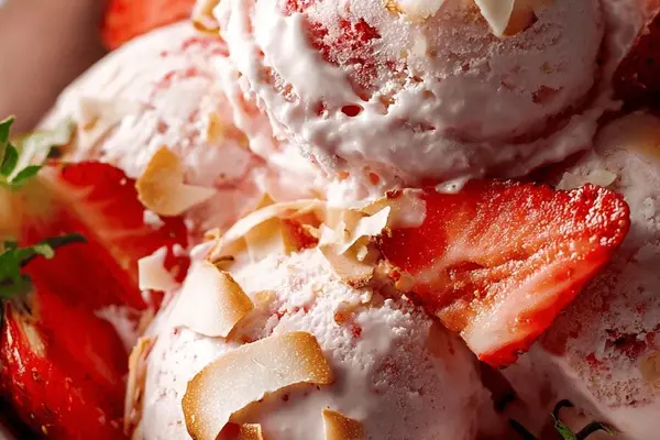 Raspberry Yogurt Sherbet