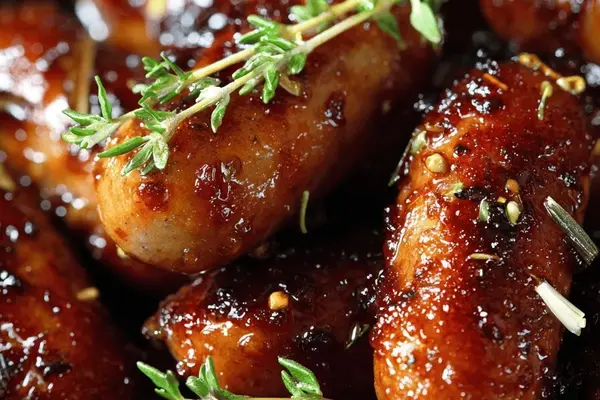 Maple Cocktail Sausage Fingers