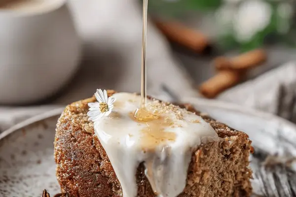 Eggnog Poke Cake Remix