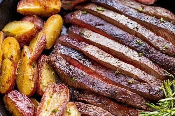 Grilled Beef Fillet Garlic Butter