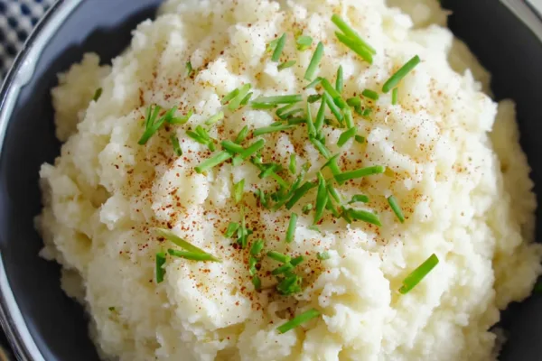 mashed cauliflower recipe