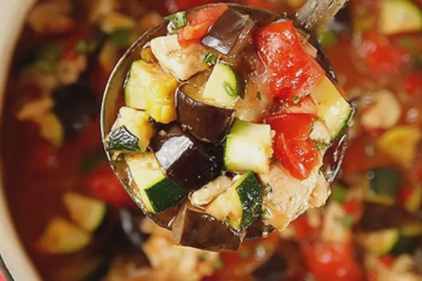 One Pot Chicken Ratatouille