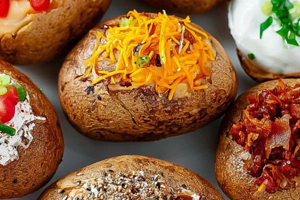 Oven Baked Russet Potatoes