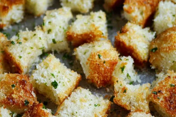 Parmesan Garlic Croutons