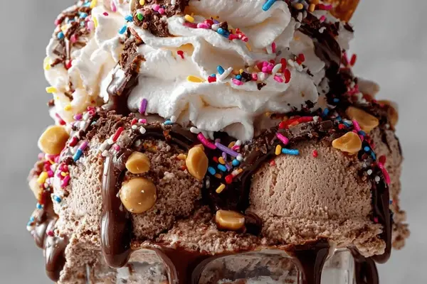 Peanut Butter Chocolate Sundae