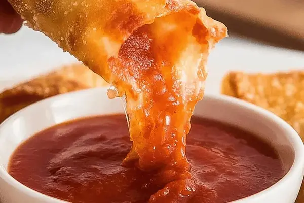 Stuffed Pepperoni Pizza Rolls