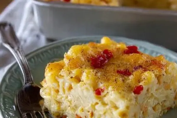 Pimento Mac Cheese Squares