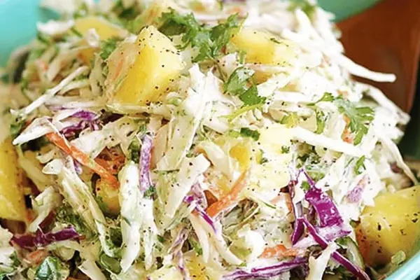 Tangy Kimchi Salad Toss