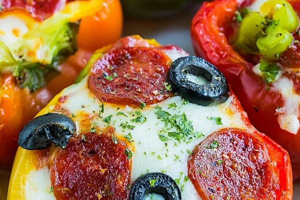 pizza stuffed peppers