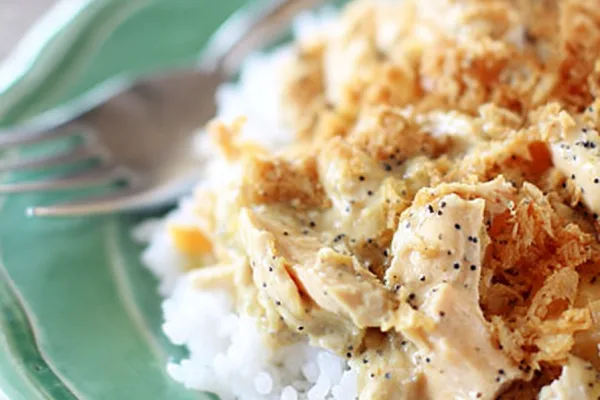 Heathers Poppyseed Chicken Casserole
