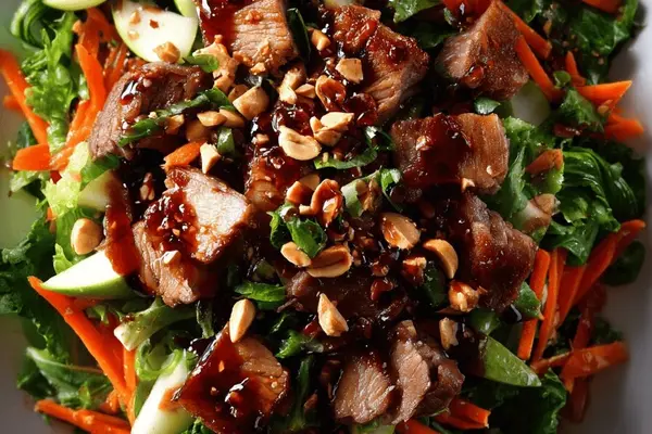 Tangy Kimchi Salad Toss