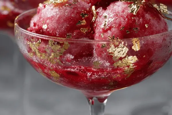 Raspberry Yogurt Sherbet