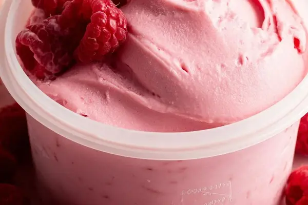 Raspberry Yogurt Sherbet