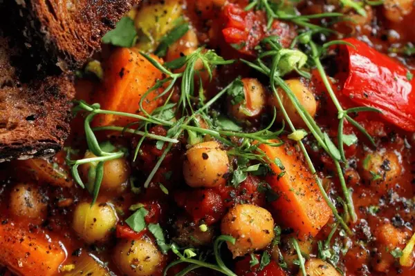 Roasted Veggie Soup Twist