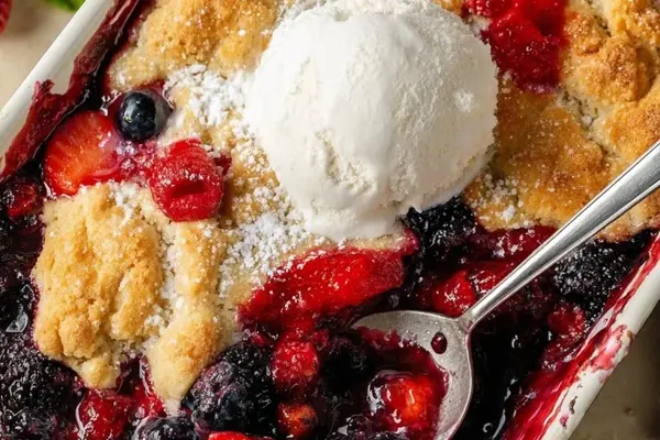 Rustic Berry Cobbler