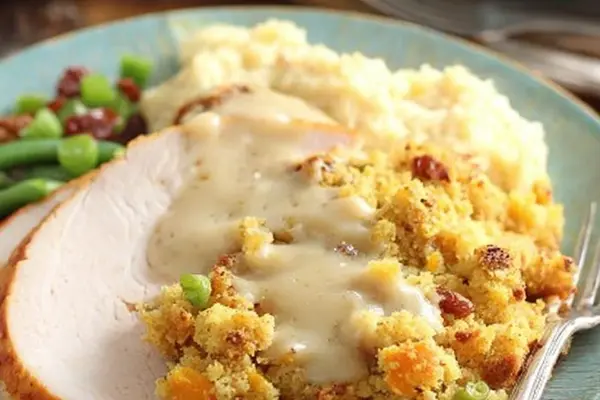 Rustic Cornbread Dressing